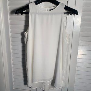 Vince Camuto Sleeveless Pleated Blouse